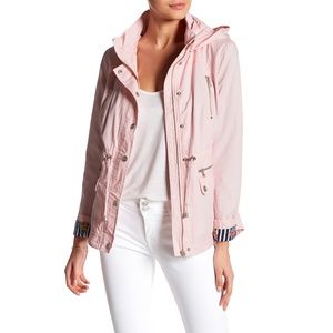 BNCI by Blanc Noir Front Zip Hooded Anorak in Pink